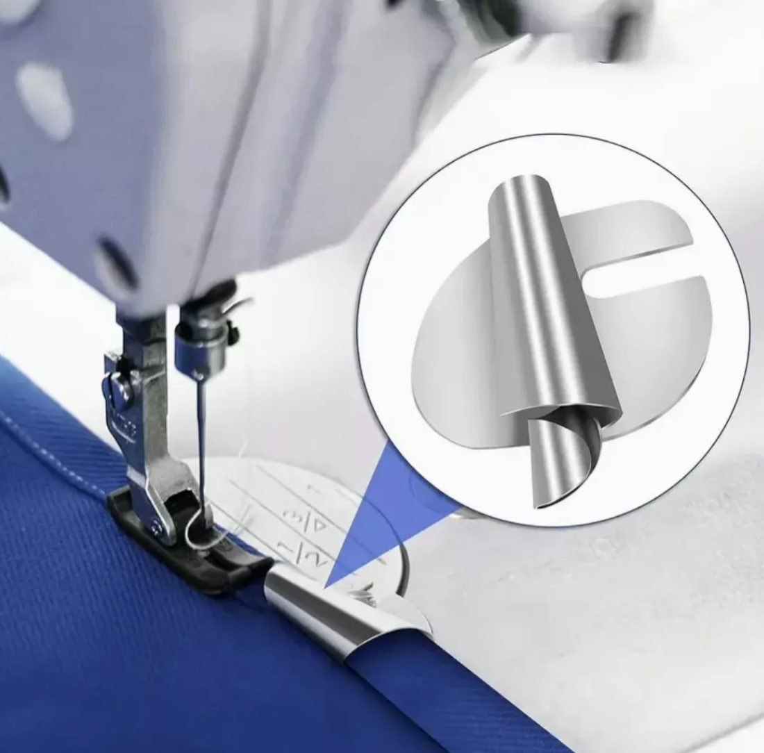 Embudo Prensatelas Para Hacer Dobladillo O Bastilla De 10mm