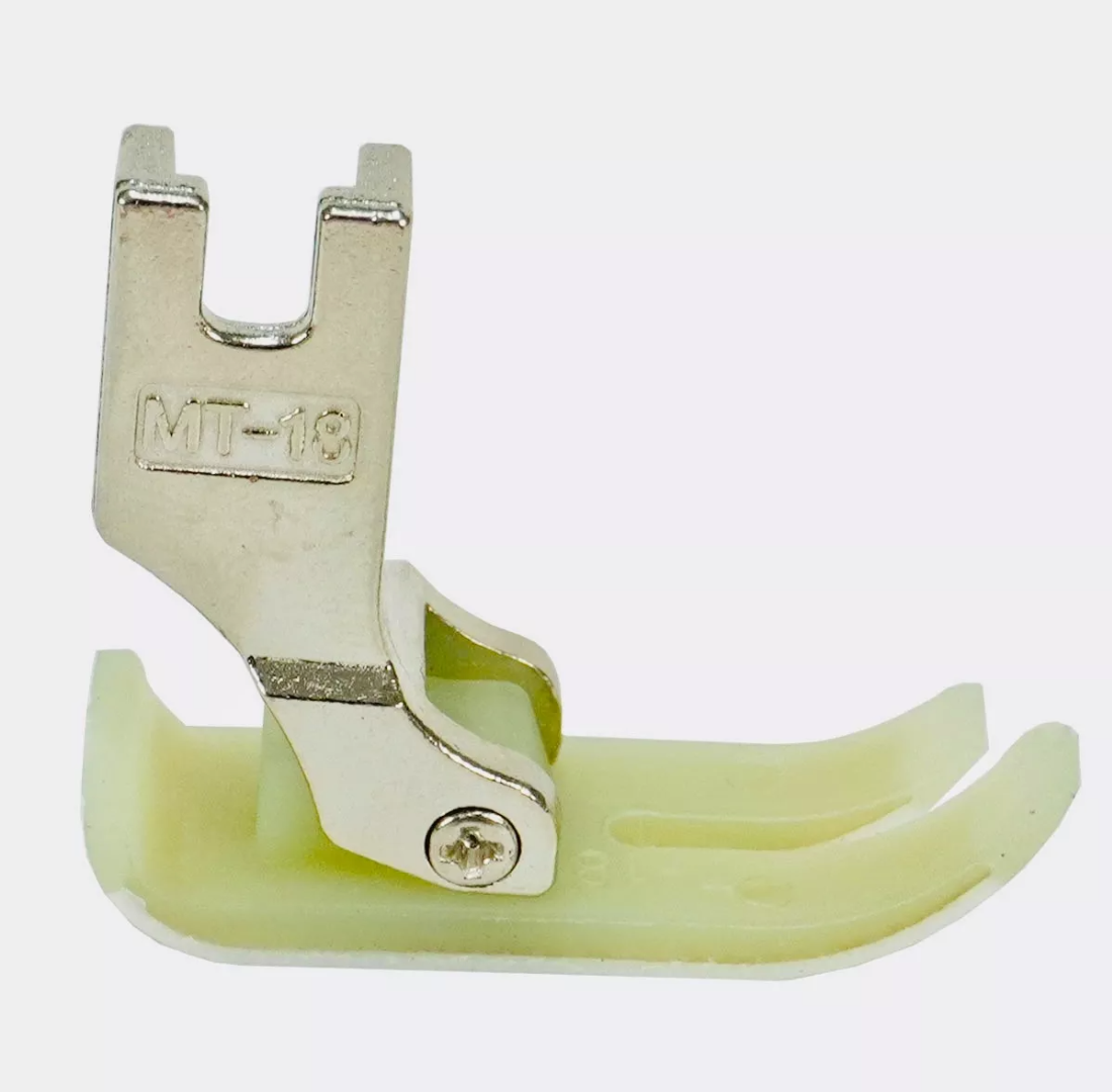 Pie Prensatelas Para Maquina Industrial Teflón Verde Mt-18