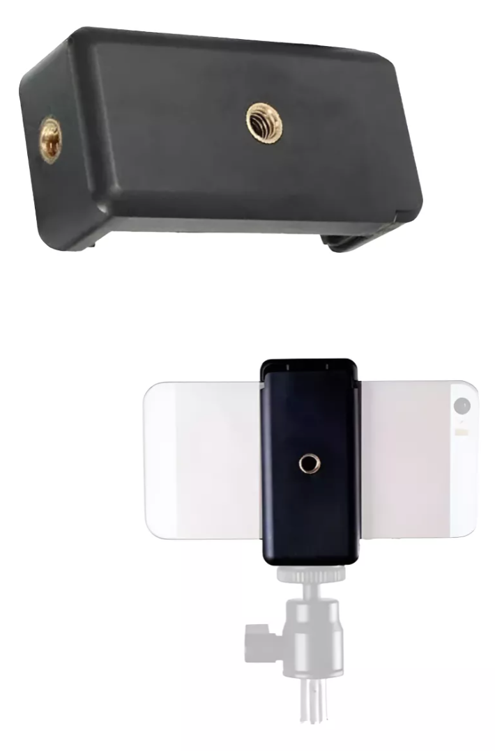 2 Piezas Soporte Adaptador Holder De Celular Para Tripie