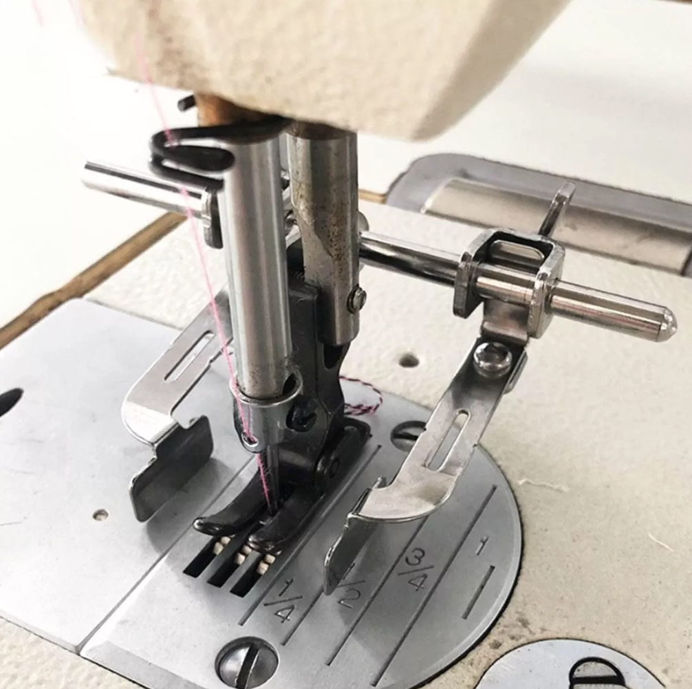 Pie Prensatelas Guia Doble Para Maquinas Coser Industriales