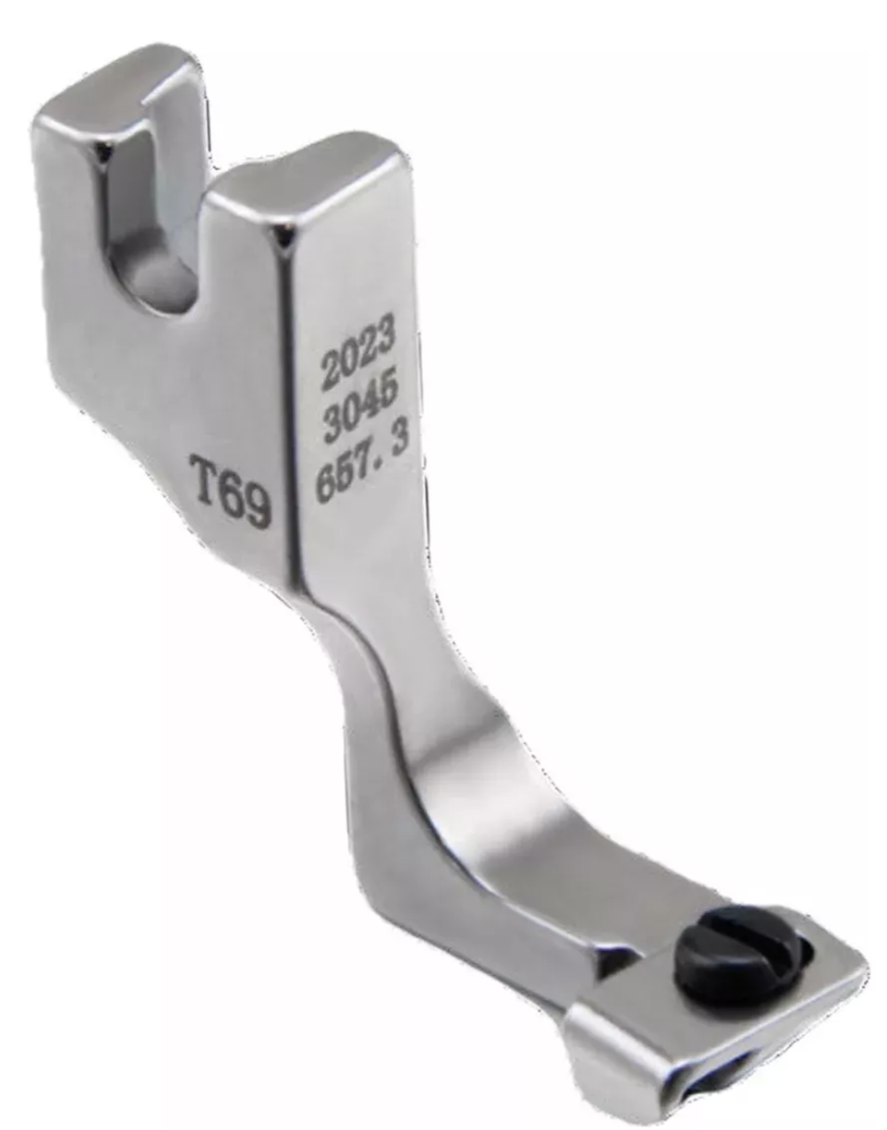 Pie Prensatelas Para Cierre Invisible Maquina Industrial