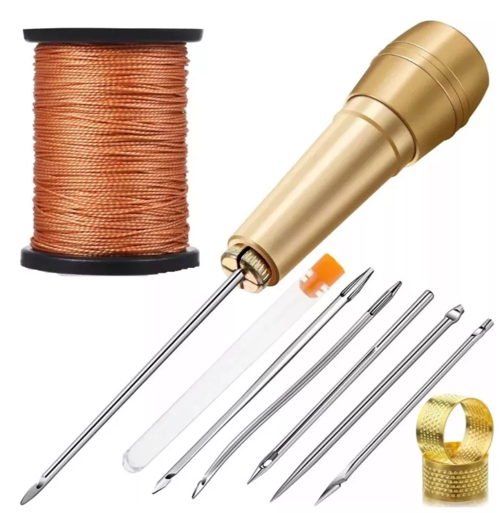 Set 8 Piezas Reparación De Calzado Zapatos Costura Lonas