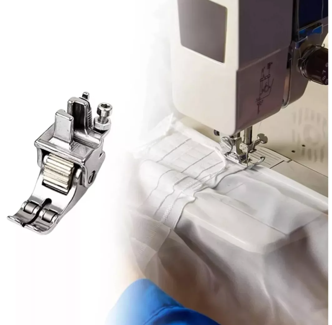 Pie Prensatelas De Acero Con Rodillo Fácil Desplazamiento